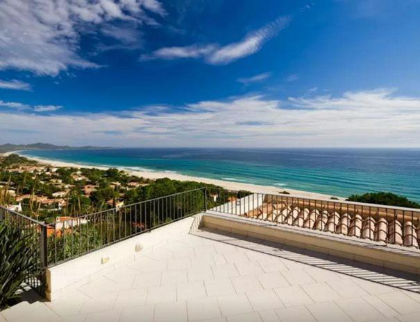 Magnificent Villa: Super Panoramic Costa Rei Eksteriør billede
